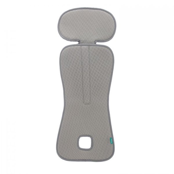 Prodyšná podložka do autosedačky Breeze sk. 2-3 > varianta Foggy Grey