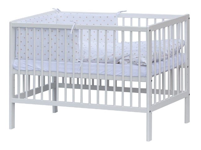 Postýlka 120 x 60 cm s kompletní výbavou Hvězdička > varianta béžová