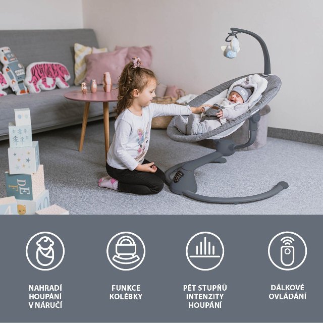 Lehačka Lullaby > varianta Gray stars-Grey