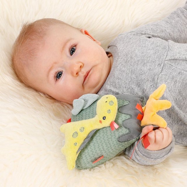 Hrací hračka sopka s dinosaurem Happy Dino