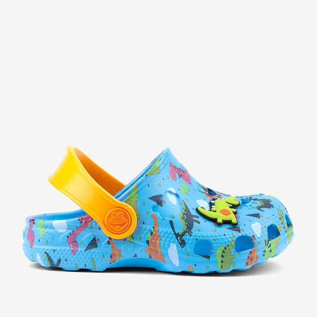 Dětské sandály COQUI 8701 Dino > varianta Lt. blue-Lt. orange