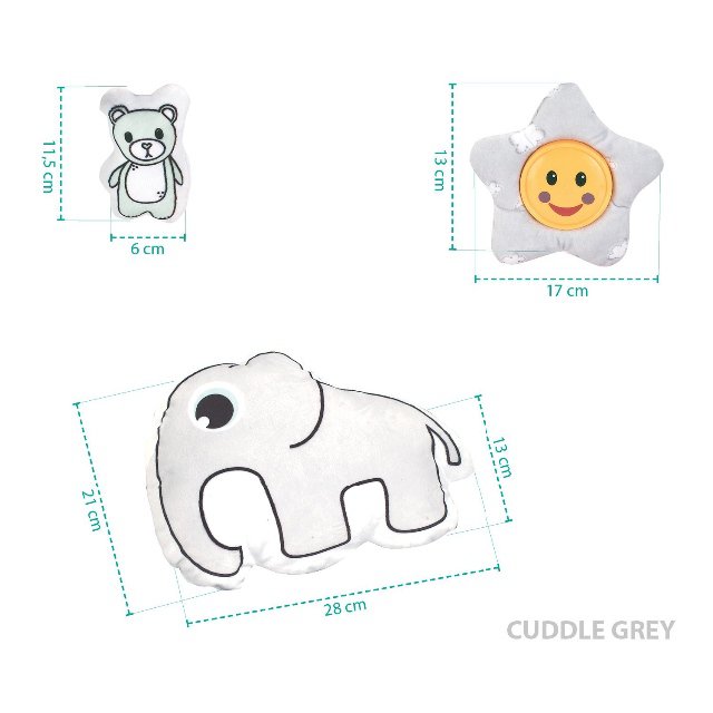 Hrací deka comfort > varianta Cuddle Grey