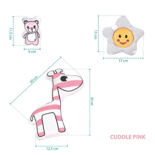 Hrací deka comfort > varianta Cuddle Pink
