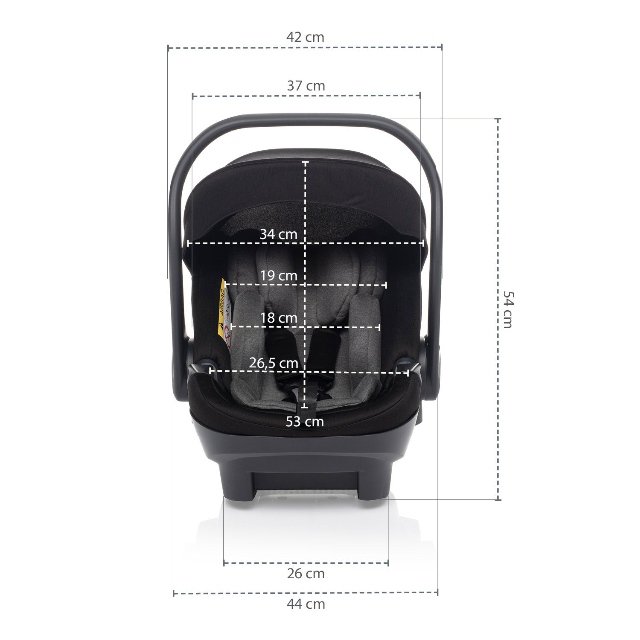Autosedačka ZOPA XS Plus i-size > varianta Titan Grey