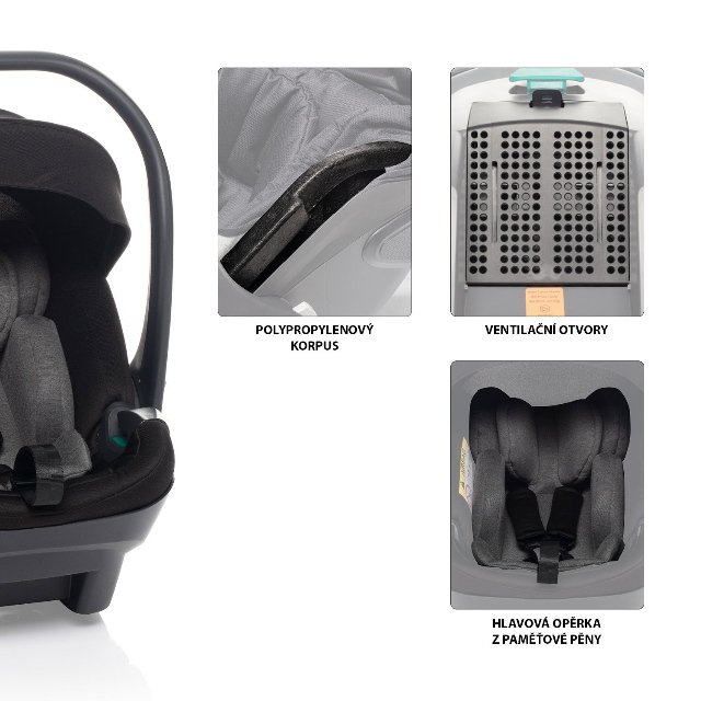 Autosedačka ZOPA XS Plus i-size > varianta Titan Grey