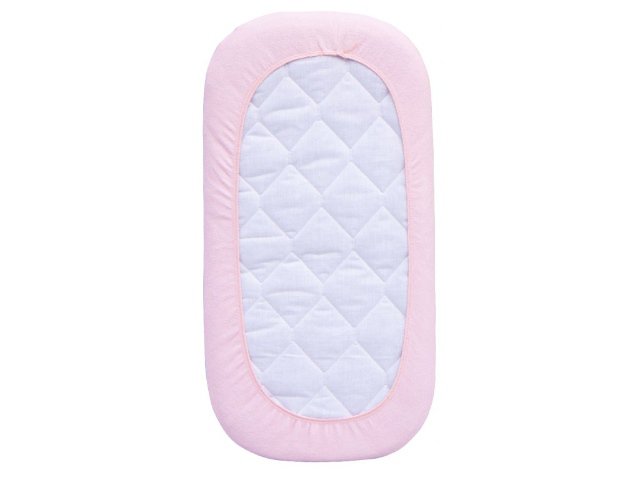 Nepropustné prostěradlo Scarlett do kočárku - 75x35 cm > varianta růžová