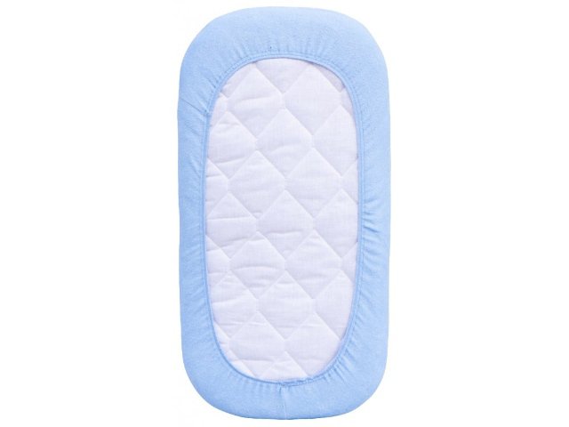 Nepropustné prostěradlo Scarlett do kočárku - 75x35 cm > varianta modrá