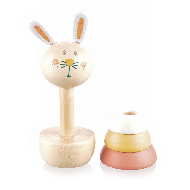 Dřevěné nasazovací zvířátko > varianta Rabbit