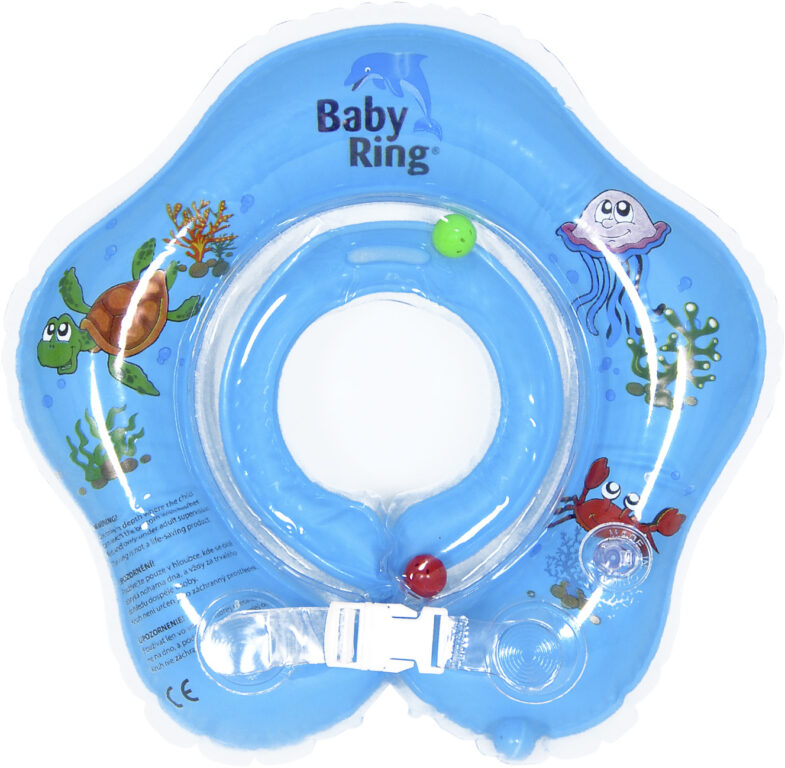 Koupací kruh Baby Ring > varianta střední 3-36 měs. - modrá