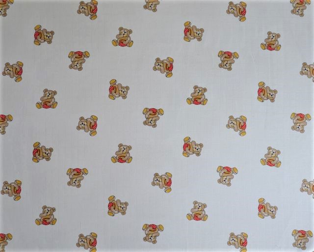 Bavlněná plena 70x70cm potisk - 5 ks > varianta brumla s medem