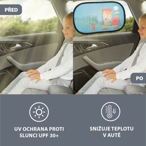Sluneční clona do auta LIŠKA