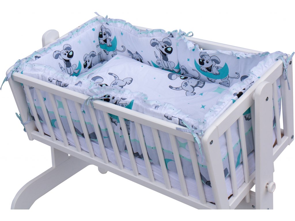 Kolébka s kompletní výbavou - Scarlett Tigi - tyrkysová