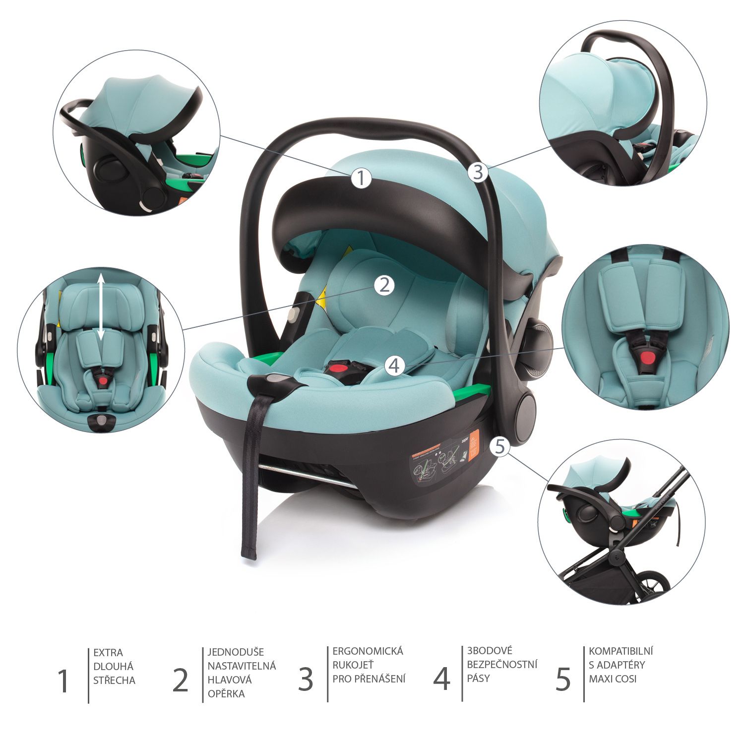 Autosedačka XM Plus i-Size bundle