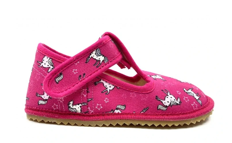 Dětská obuv barefoot BEDA 170020/W Unicorn