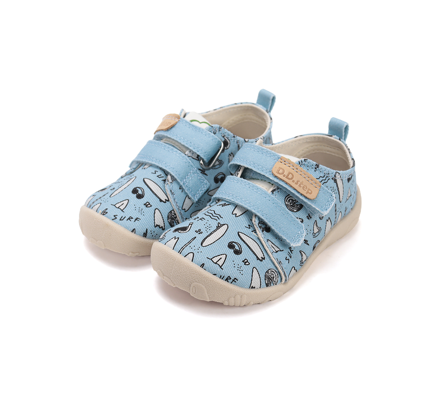 Dětské plátěné tenisky barefoot DDStep C086-61877