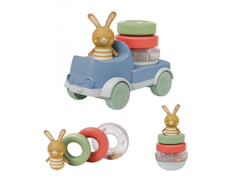 TAF TOYS náklaďák s pyramidou Bunny