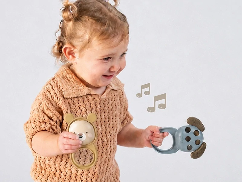 TAF TOYS chrastítka Sound Discovery Duo Bell