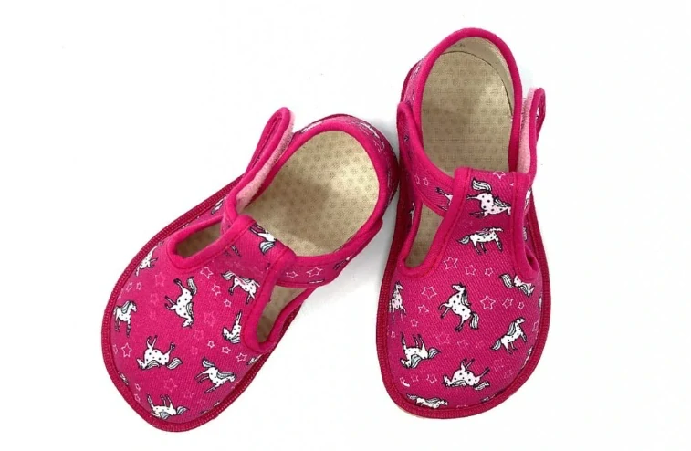 Dětská obuv barefoot BEDA 170020/W Unicorn