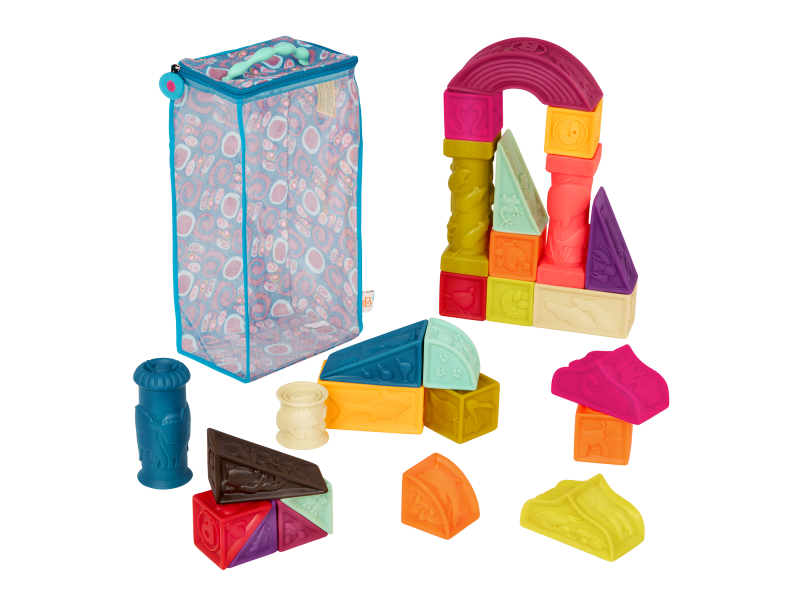 B-Toys Kostky Elemenosqueeze