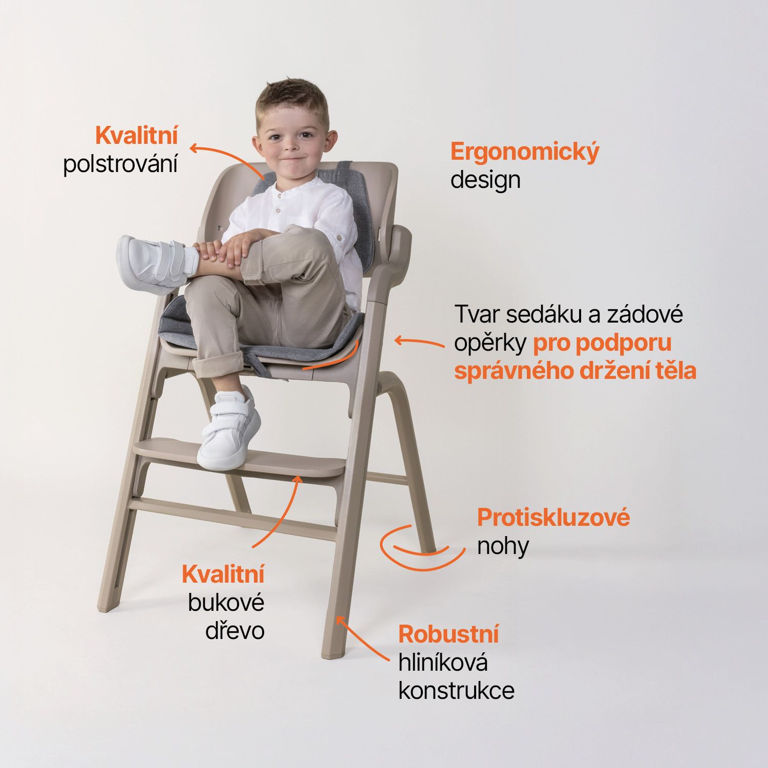 Dětská židlička Inspira