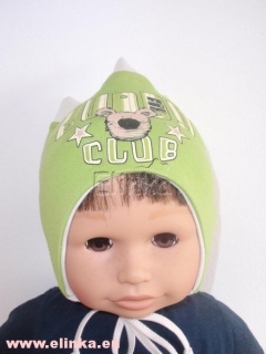 Čepička Buddy RADETEX > varianta světle zelená