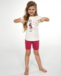 Pyžamo Girl Kids 787-82 BE WILD kr.rukáv CORNETTE