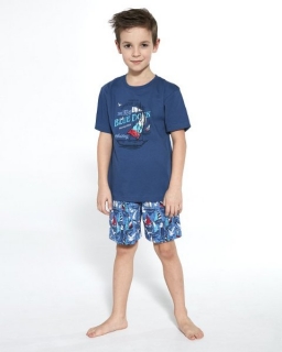 Pyžamo Boy YOUNG 790-96 BLUE DOCK kr.rukáv CORNETTE