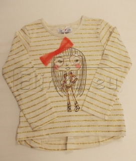 Dívčí tričko BOHO 10 Lily & Lola > varianta zlatý proužek