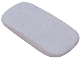 Nepropustné prostěradlo Scarlett do kočárku - 75x35 cm > varianta šedá
