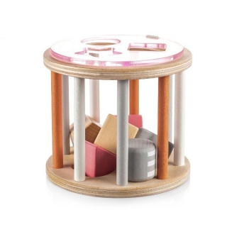 Dřevěná aktivity vkládačka > varianta Pink