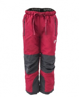 Kalhoty outdoorové podšité fleecem