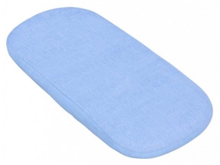 Prostěradlo Scarlett do kočárku - 75x35 cm > varianta modrá