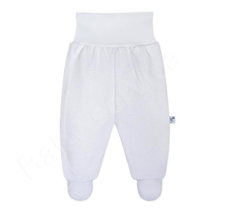 Polodupačky Bílá kolečka BABY SERVICE 