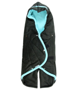 Fusak COCOON klasik - antracit/aqua