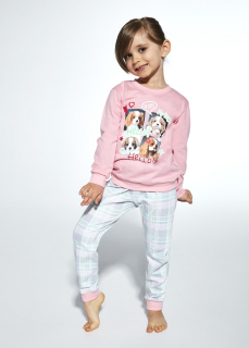 Pyžamo Girl KIDS 594/167 dl.rukáv CORNETTE