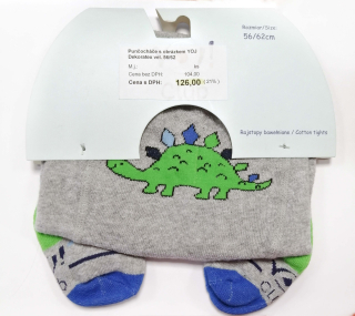 Punčocháče s obrázkem YO Club dino