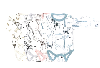 Body dl.rukáv tisk Safari BABY SERVICE
