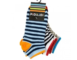 Ponožky chlapecké kotníkové 3pack Pidilidi