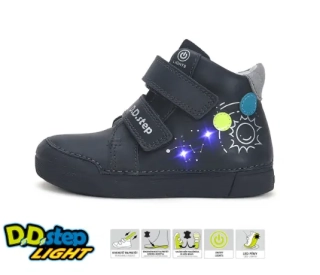 Dětská obuv svítící DDStep A068-42418M