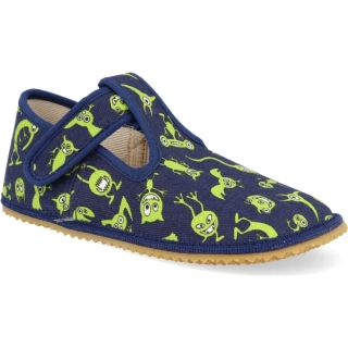 Dětská obuv barefoot BEDA 170020/W Monster