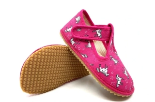 Dětská obuv barefoot BEDA 170020/W Unicorn