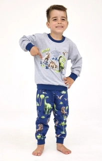 Pyžamo Boy KIDS 593/163 DINOSAURUS dl.rukáv CORNETTE