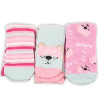 Ponožky dívčí barevné 3Pack Pidilidi