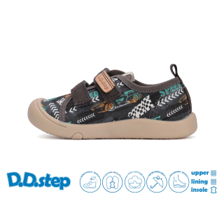 Dětské plátěné tenisky DDStep C100-61391