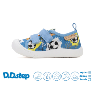 Dětské plátěné tenisky DDStep C100-61415A