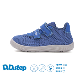 Dětské textilní tenisky barefoot DDStep F093-61936A