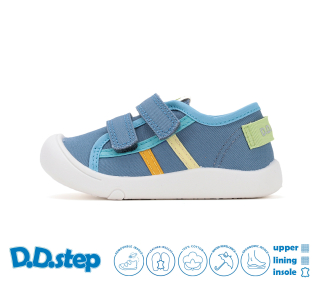 Dětské plátěné tenisky DDStep C100-61143L