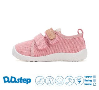 Dětské plátěnky barefoot DDStep C086-61763C