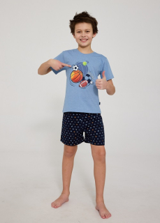 Pyžamo boy YOUNG SPORT 790/126 kr.rukáv CORNETTE