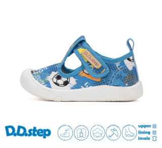 Dětská obuv DDStep plátěnky C100-61811A